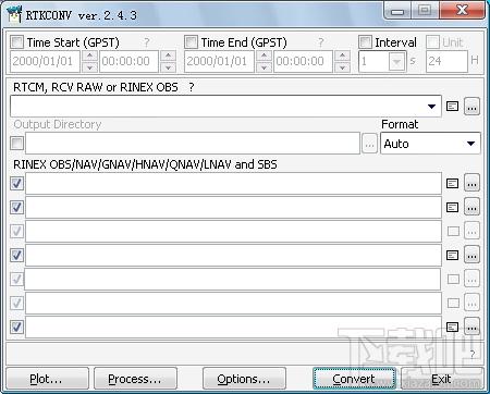 RTKCONV,RTKCONV下载,rinex转换器