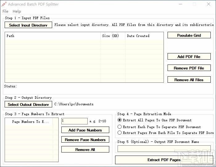 Advanced Batch PDF Splitter,PDF批量分割软件,PDF分割