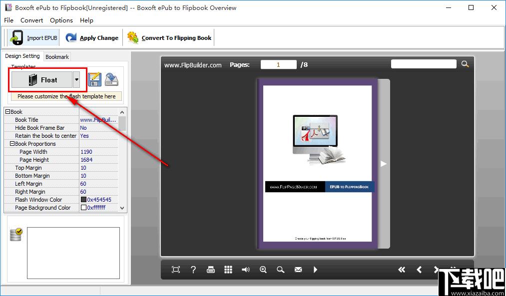 Boxoft ePub to Flipbook下载,文档转换,电子书,动画书籍