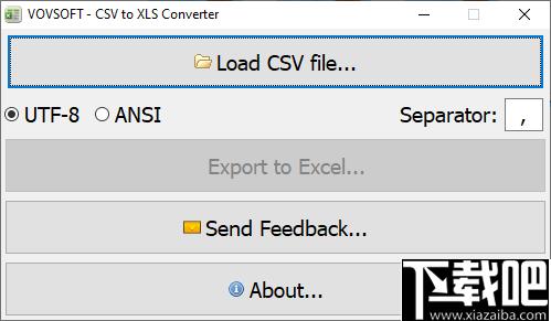 CSV to XLS Converter下载,文档转换,格式转换