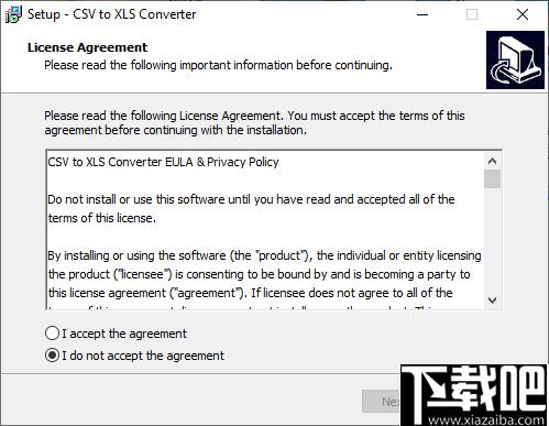CSV to XLS Converter下载,文档转换,格式转换