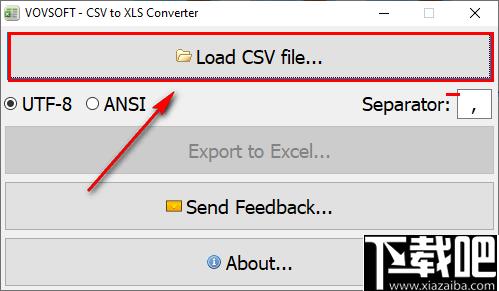 CSV to XLS Converter下载,文档转换,格式转换