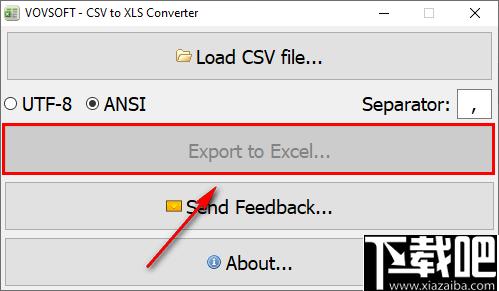 CSV to XLS Converter下载,文档转换,格式转换