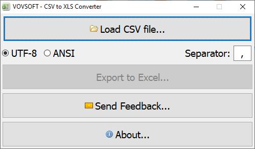 CSV to XLS Converter下载,文档转换,格式转换
