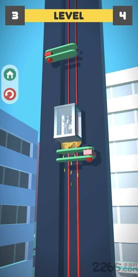 电梯求生3d最新版下载,电梯求生3d,闯关游戏,物理游戏