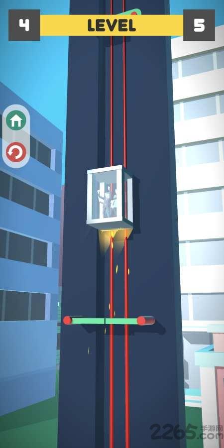 电梯求生3d最新版下载,电梯求生3d,闯关游戏,物理游戏